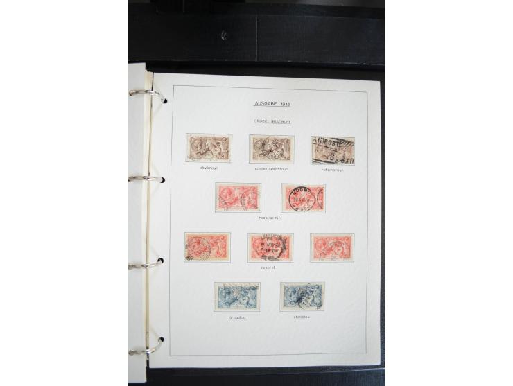 1840/2009, postfrische, ungebrauchte und gestempelte umfangreiche Sammlung, dabei Farbnuancen, Einheiten, Bogenrekonstruktion