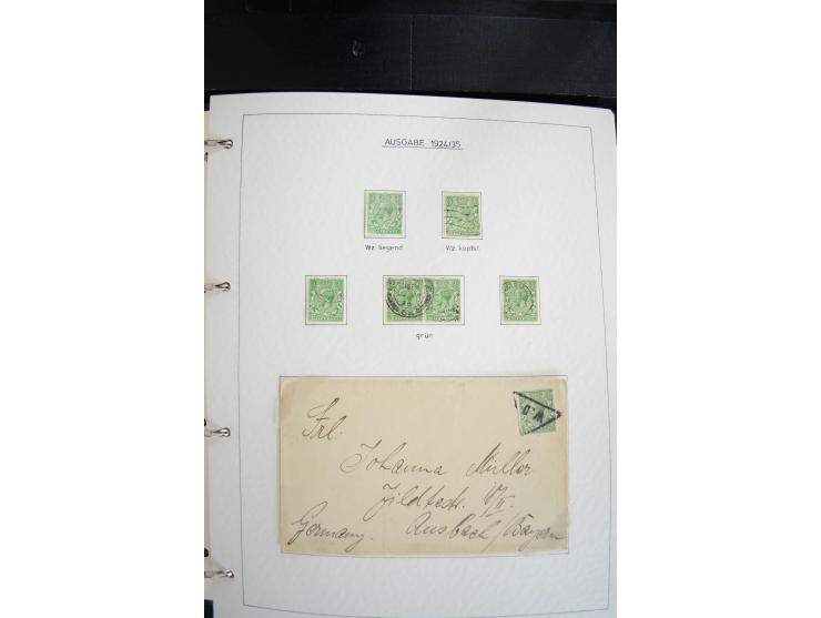 1840/2009, postfrische, ungebrauchte und gestempelte umfangreiche Sammlung, dabei Farbnuancen, Einheiten, Bogenrekonstruktion