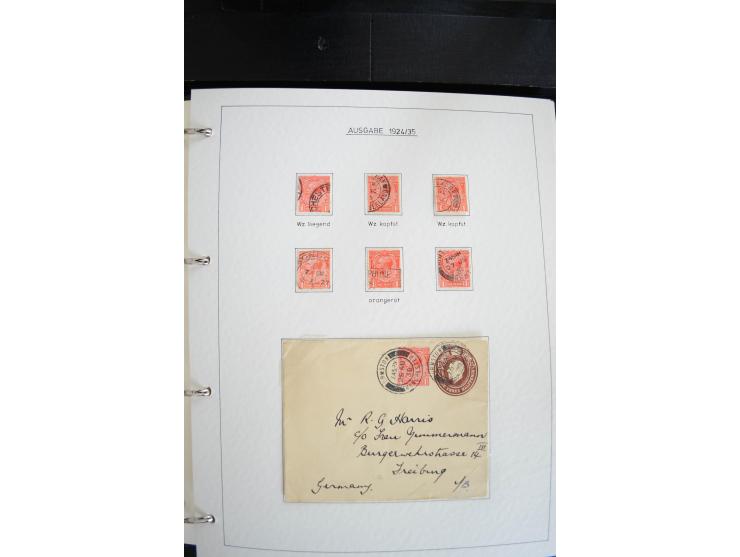 1840/2009, postfrische, ungebrauchte und gestempelte umfangreiche Sammlung, dabei Farbnuancen, Einheiten, Bogenrekonstruktion