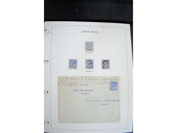 1840/2009, postfrische, ungebrauchte und gestempelte umfangreiche Sammlung, dabei Farbnuancen, Einheiten, Bogenrekonstruktion