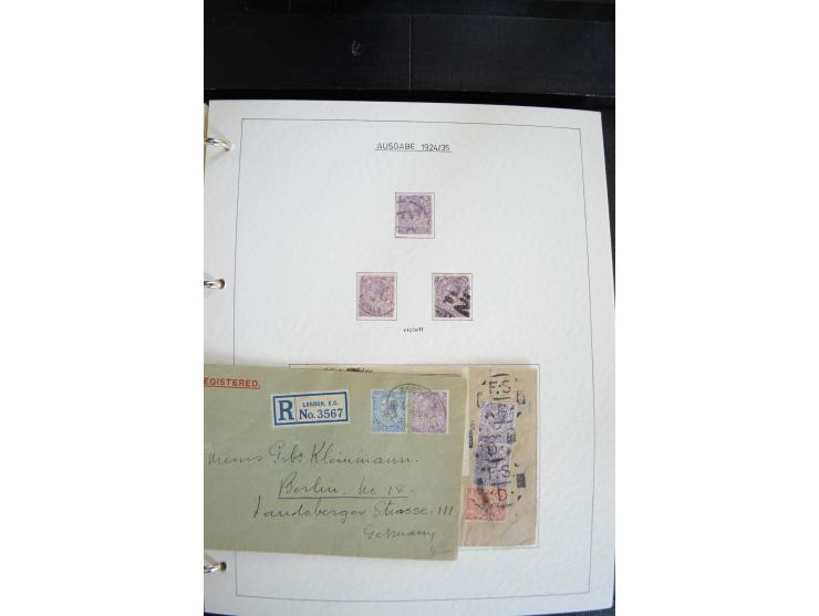 1840/2009, postfrische, ungebrauchte und gestempelte umfangreiche Sammlung, dabei Farbnuancen, Einheiten, Bogenrekonstruktion