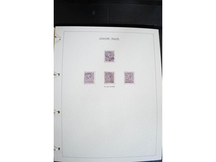 1840/2009, postfrische, ungebrauchte und gestempelte umfangreiche Sammlung, dabei Farbnuancen, Einheiten, Bogenrekonstruktion