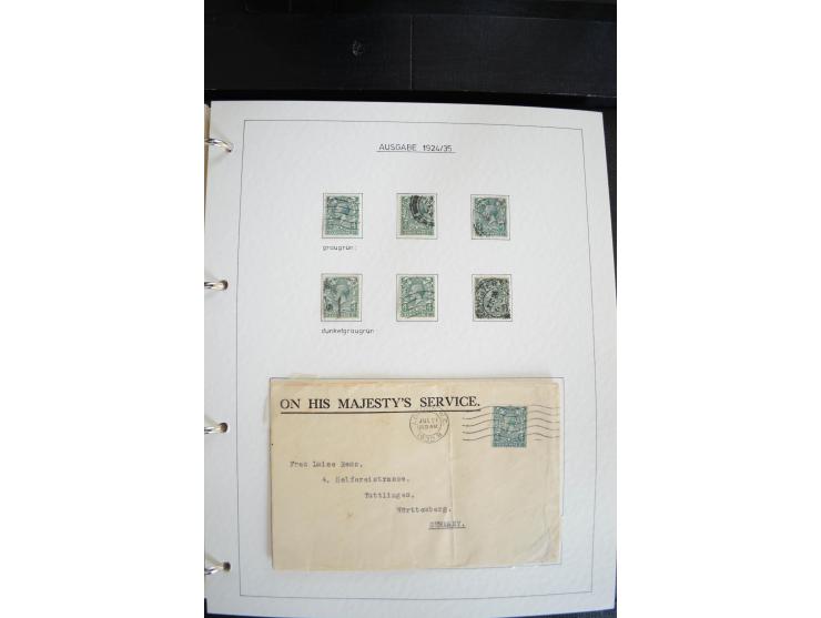 1840/2009, postfrische, ungebrauchte und gestempelte umfangreiche Sammlung, dabei Farbnuancen, Einheiten, Bogenrekonstruktion
