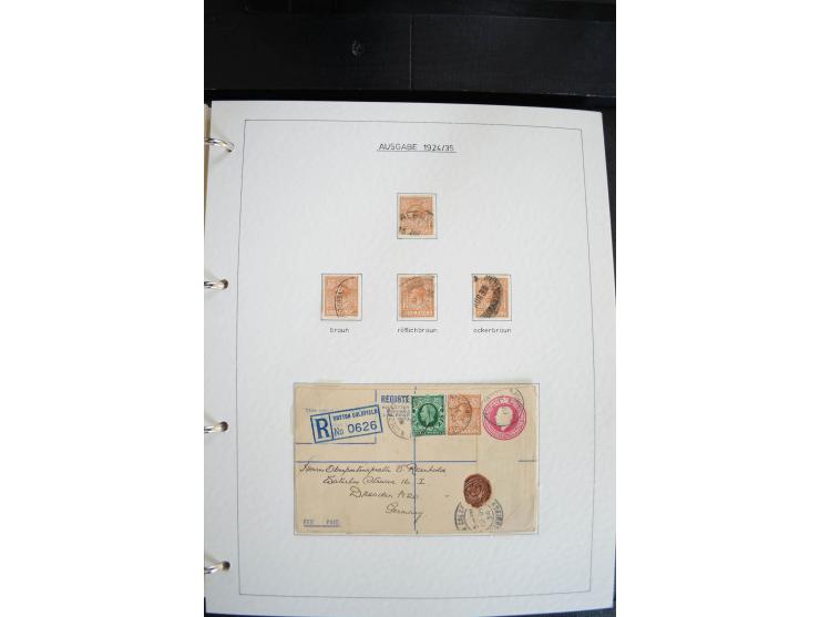1840/2009, postfrische, ungebrauchte und gestempelte umfangreiche Sammlung, dabei Farbnuancen, Einheiten, Bogenrekonstruktion