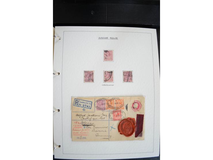 1840/2009, postfrische, ungebrauchte und gestempelte umfangreiche Sammlung, dabei Farbnuancen, Einheiten, Bogenrekonstruktion