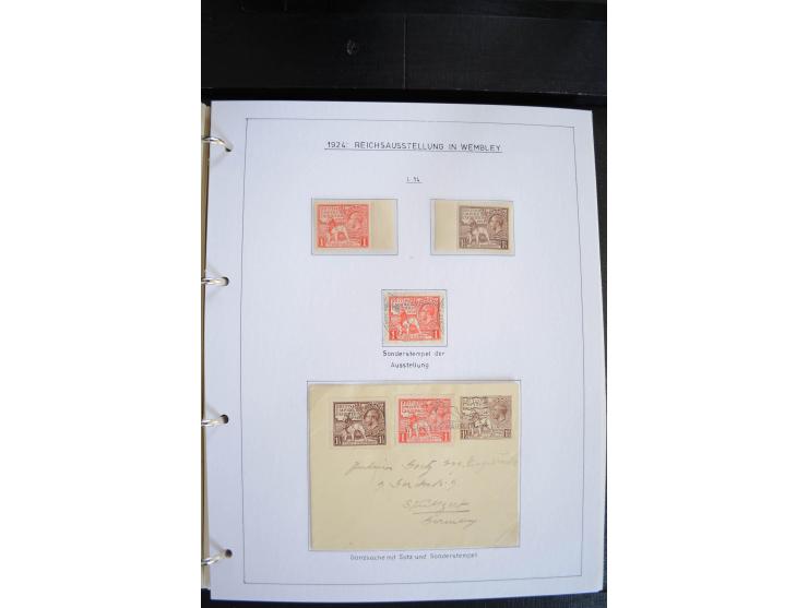 1840/2009, postfrische, ungebrauchte und gestempelte umfangreiche Sammlung, dabei Farbnuancen, Einheiten, Bogenrekonstruktion
