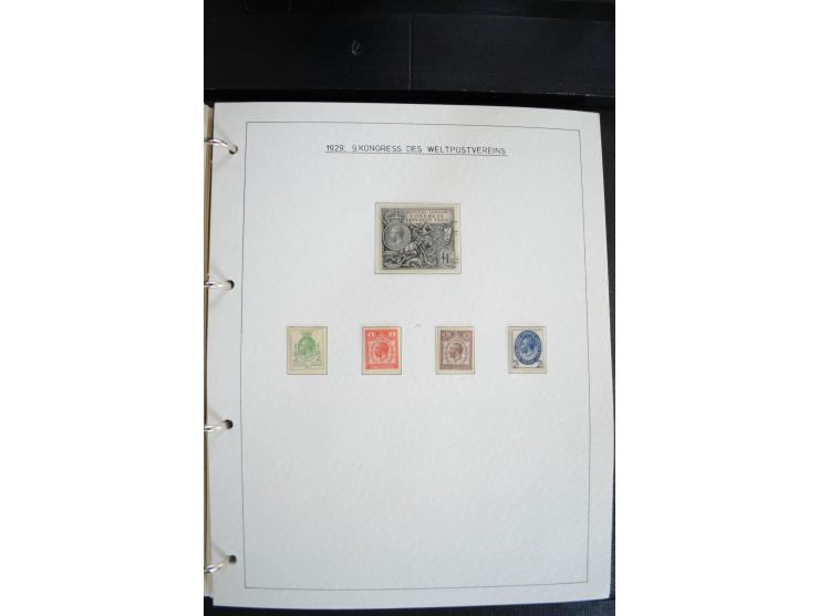 1840/2009, postfrische, ungebrauchte und gestempelte umfangreiche Sammlung, dabei Farbnuancen, Einheiten, Bogenrekonstruktion