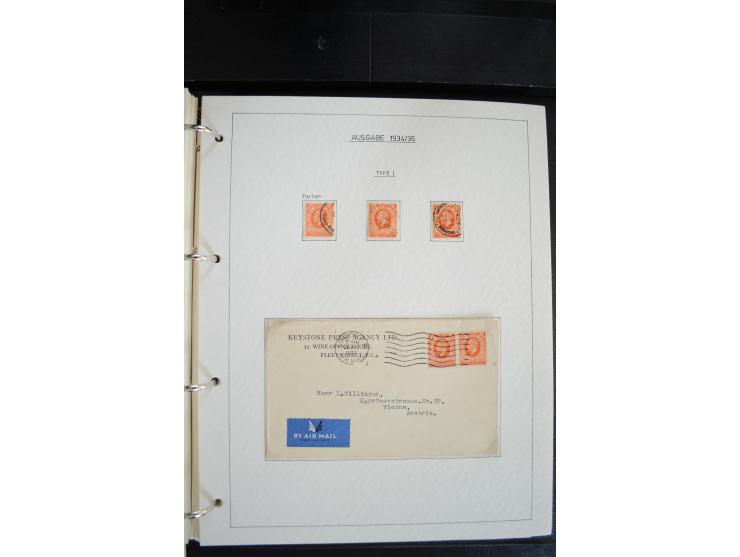 1840/2009, postfrische, ungebrauchte und gestempelte umfangreiche Sammlung, dabei Farbnuancen, Einheiten, Bogenrekonstruktion