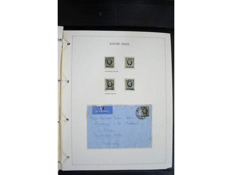 1840/2009, postfrische, ungebrauchte und gestempelte umfangreiche Sammlung, dabei Farbnuancen, Einheiten, Bogenrekonstruktion