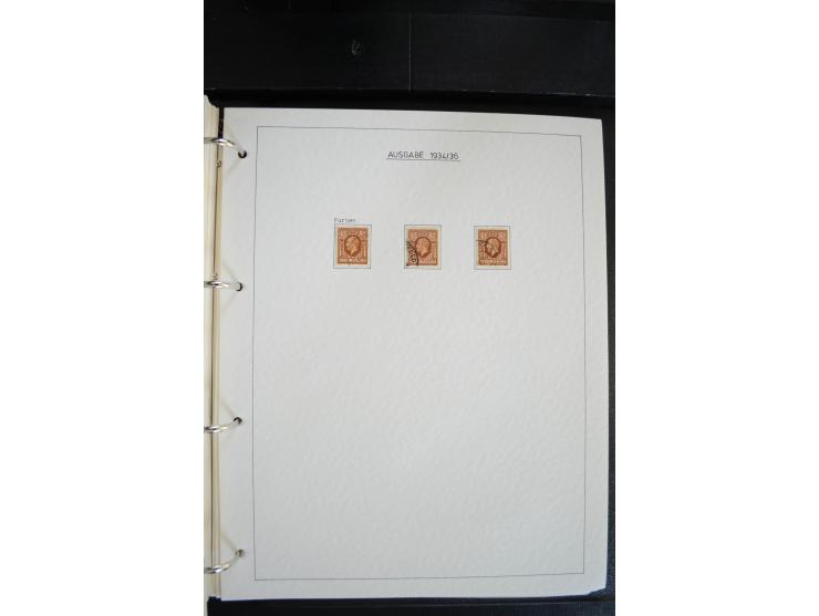 1840/2009, postfrische, ungebrauchte und gestempelte umfangreiche Sammlung, dabei Farbnuancen, Einheiten, Bogenrekonstruktion