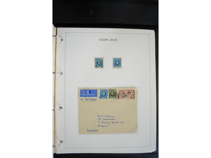 1840/2009, postfrische, ungebrauchte und gestempelte umfangreiche Sammlung, dabei Farbnuancen, Einheiten, Bogenrekonstruktion