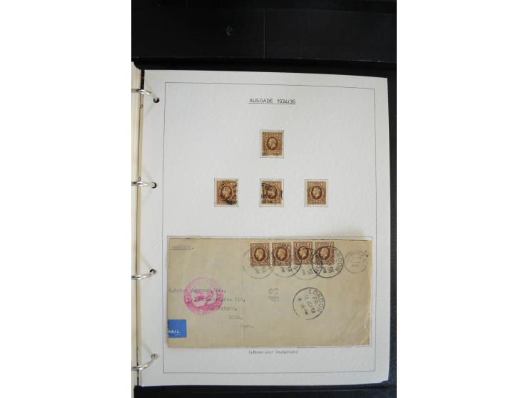 1840/2009, postfrische, ungebrauchte und gestempelte umfangreiche Sammlung, dabei Farbnuancen, Einheiten, Bogenrekonstruktion