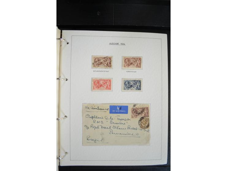 1840/2009, postfrische, ungebrauchte und gestempelte umfangreiche Sammlung, dabei Farbnuancen, Einheiten, Bogenrekonstruktion