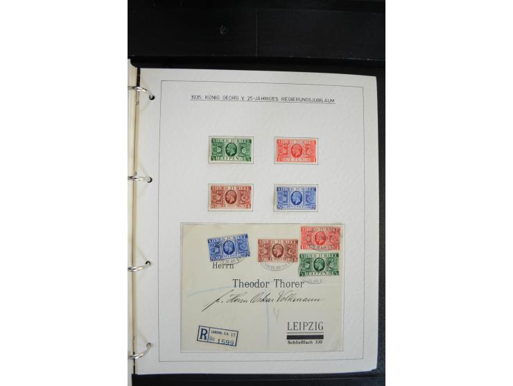 1840/2009, postfrische, ungebrauchte und gestempelte umfangreiche Sammlung, dabei Farbnuancen, Einheiten, Bogenrekonstruktion