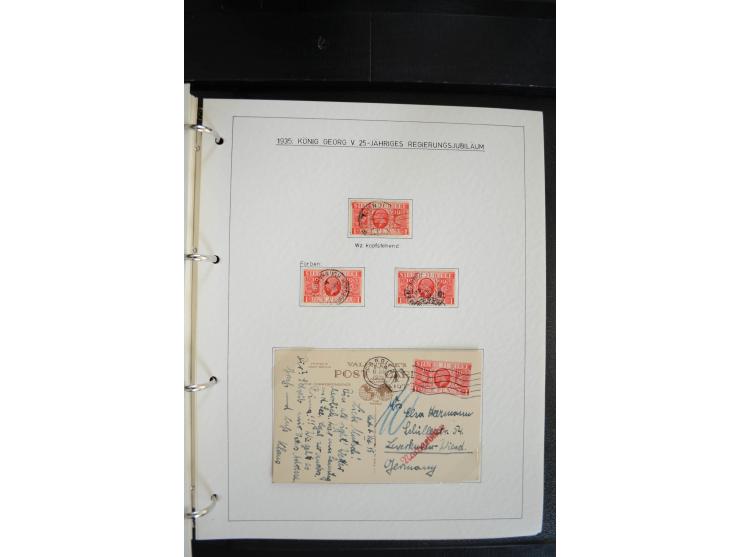 1840/2009, postfrische, ungebrauchte und gestempelte umfangreiche Sammlung, dabei Farbnuancen, Einheiten, Bogenrekonstruktion