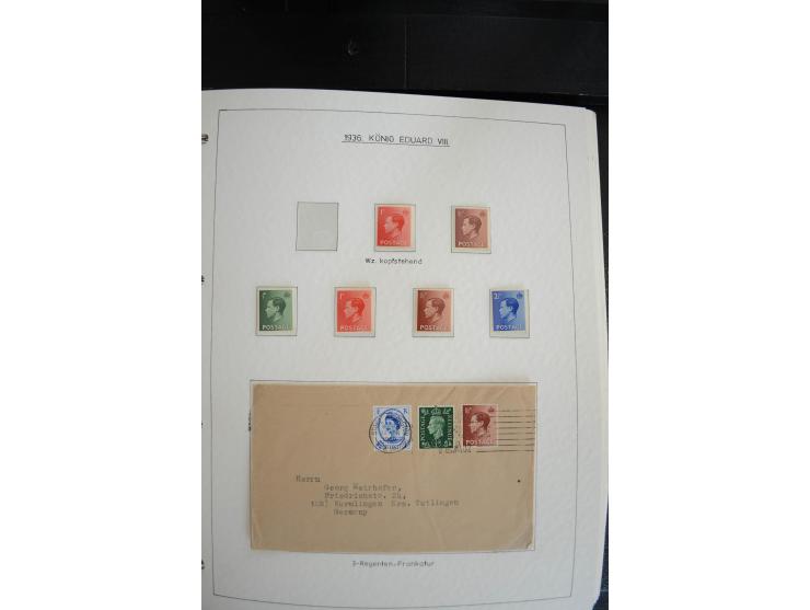 1840/2009, postfrische, ungebrauchte und gestempelte umfangreiche Sammlung, dabei Farbnuancen, Einheiten, Bogenrekonstruktion