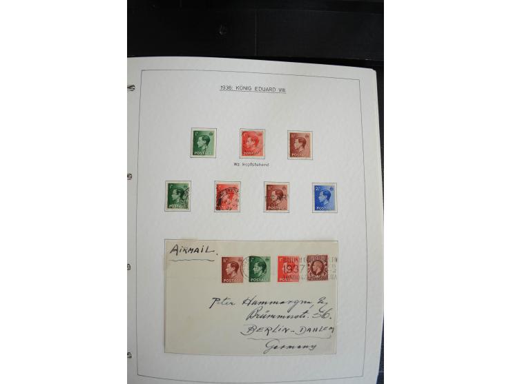 1840/2009, postfrische, ungebrauchte und gestempelte umfangreiche Sammlung, dabei Farbnuancen, Einheiten, Bogenrekonstruktion