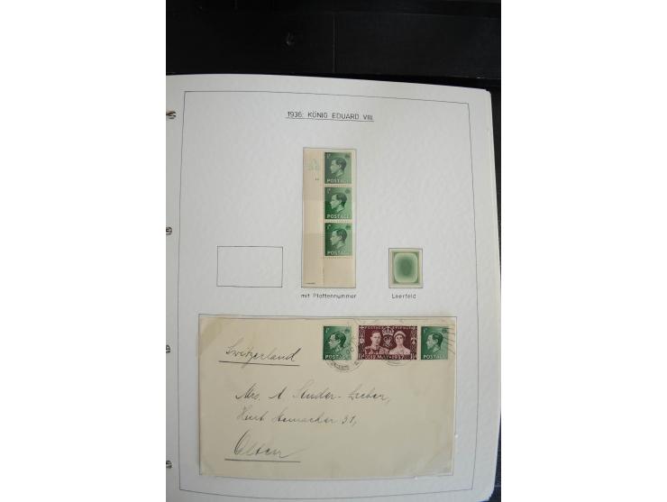 1840/2009, postfrische, ungebrauchte und gestempelte umfangreiche Sammlung, dabei Farbnuancen, Einheiten, Bogenrekonstruktion