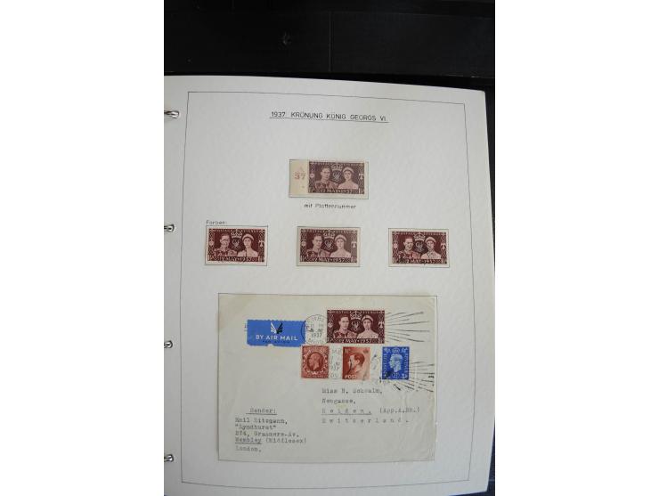 1840/2009, postfrische, ungebrauchte und gestempelte umfangreiche Sammlung, dabei Farbnuancen, Einheiten, Bogenrekonstruktion