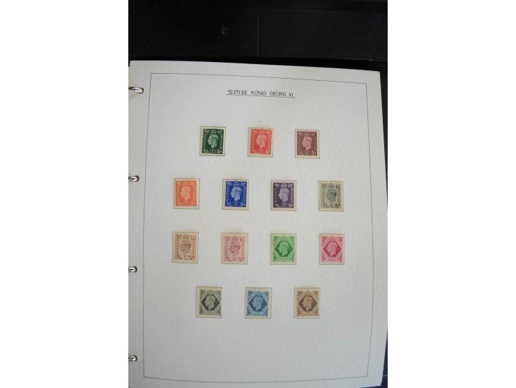 1840/2009, postfrische, ungebrauchte und gestempelte umfangreiche Sammlung, dabei Farbnuancen, Einheiten, Bogenrekonstruktion