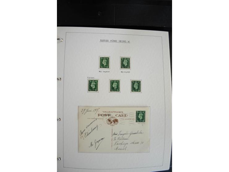 1840/2009, postfrische, ungebrauchte und gestempelte umfangreiche Sammlung, dabei Farbnuancen, Einheiten, Bogenrekonstruktion