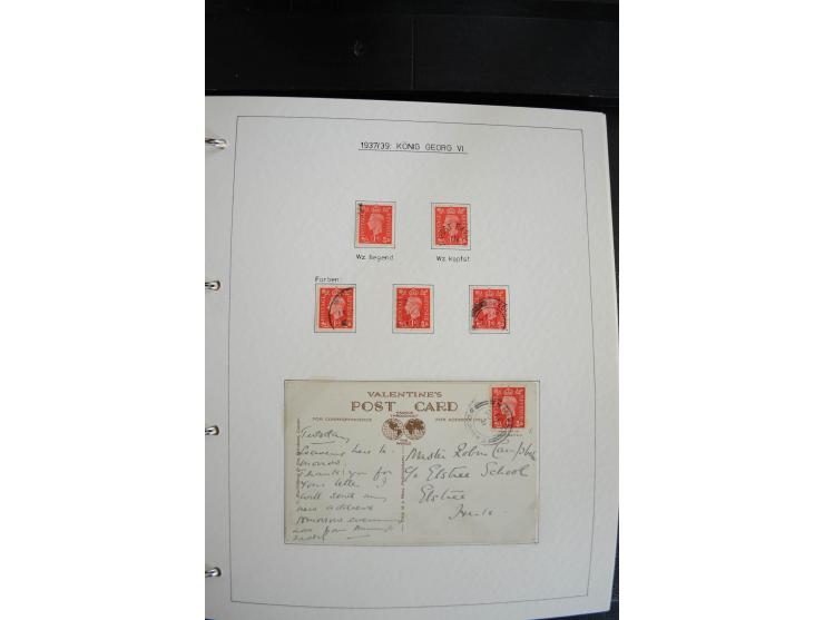 1840/2009, postfrische, ungebrauchte und gestempelte umfangreiche Sammlung, dabei Farbnuancen, Einheiten, Bogenrekonstruktion