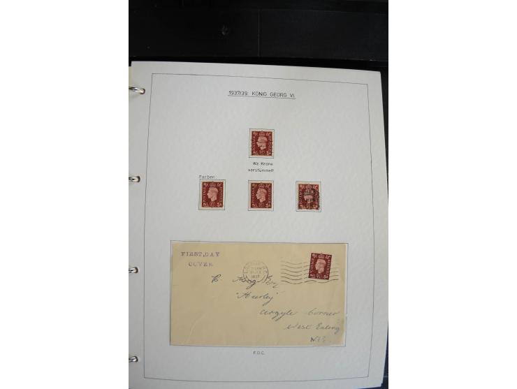 1840/2009, postfrische, ungebrauchte und gestempelte umfangreiche Sammlung, dabei Farbnuancen, Einheiten, Bogenrekonstruktion