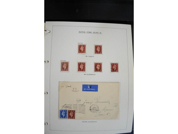 1840/2009, postfrische, ungebrauchte und gestempelte umfangreiche Sammlung, dabei Farbnuancen, Einheiten, Bogenrekonstruktion