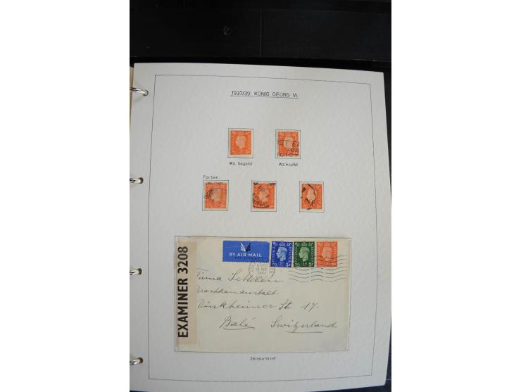 1840/2009, postfrische, ungebrauchte und gestempelte umfangreiche Sammlung, dabei Farbnuancen, Einheiten, Bogenrekonstruktion