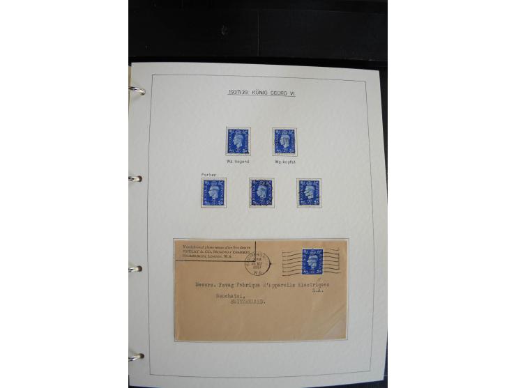 1840/2009, postfrische, ungebrauchte und gestempelte umfangreiche Sammlung, dabei Farbnuancen, Einheiten, Bogenrekonstruktion