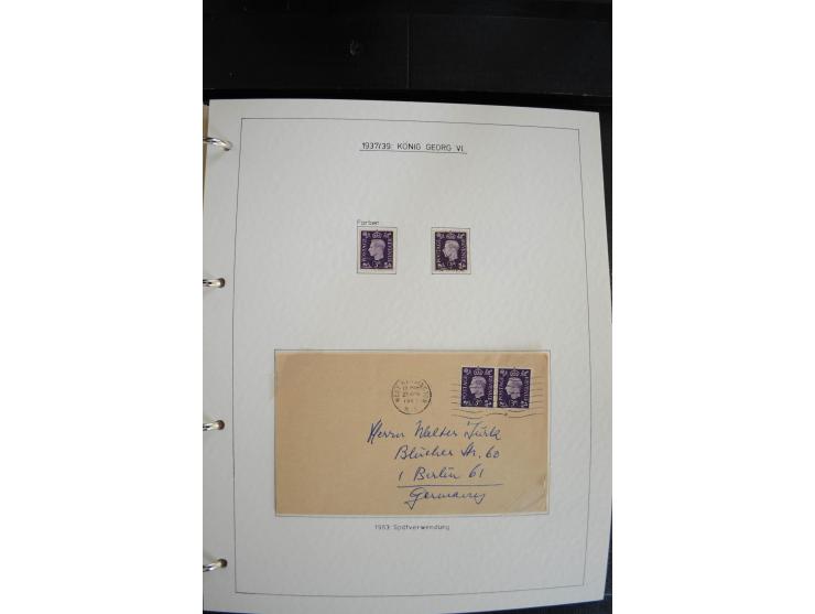 1840/2009, postfrische, ungebrauchte und gestempelte umfangreiche Sammlung, dabei Farbnuancen, Einheiten, Bogenrekonstruktion