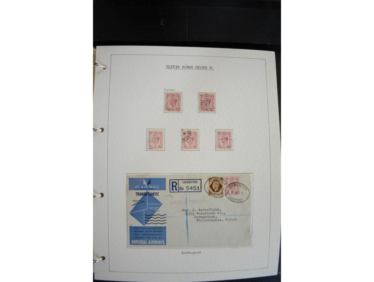 1840/2009, postfrische, ungebrauchte und gestempelte umfangreiche Sammlung, dabei Farbnuancen, Einheiten, Bogenrekonstruktion