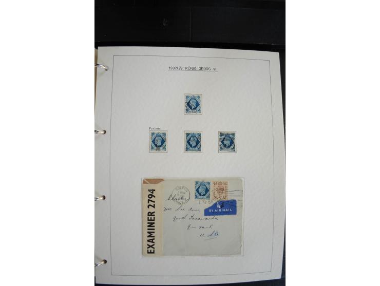 1840/2009, postfrische, ungebrauchte und gestempelte umfangreiche Sammlung, dabei Farbnuancen, Einheiten, Bogenrekonstruktion
