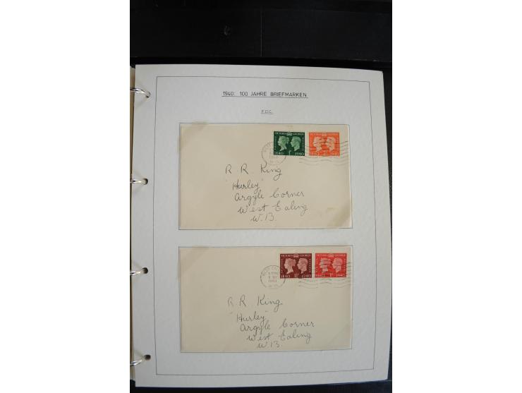 1840/2009, postfrische, ungebrauchte und gestempelte umfangreiche Sammlung, dabei Farbnuancen, Einheiten, Bogenrekonstruktion