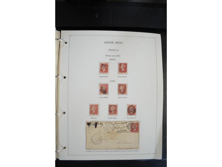 1840/2009, postfrische, ungebrauchte und gestempelte umfangreiche Sammlung, dabei Farbnuancen, Einheiten, Bogenrekonstruktion
