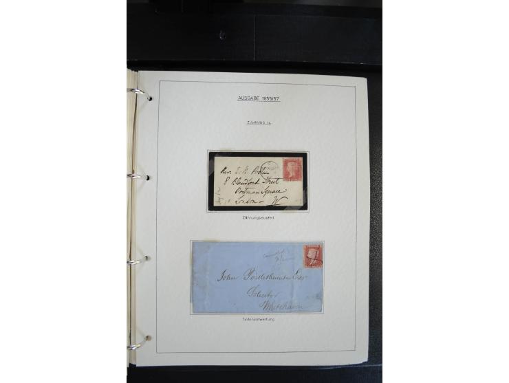 1840/2009, postfrische, ungebrauchte und gestempelte umfangreiche Sammlung, dabei Farbnuancen, Einheiten, Bogenrekonstruktion