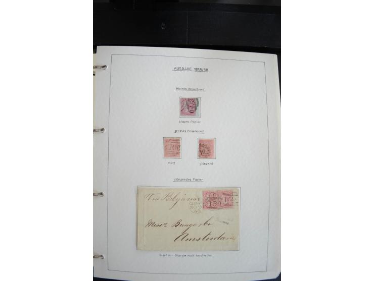 1840/2009, postfrische, ungebrauchte und gestempelte umfangreiche Sammlung, dabei Farbnuancen, Einheiten, Bogenrekonstruktion