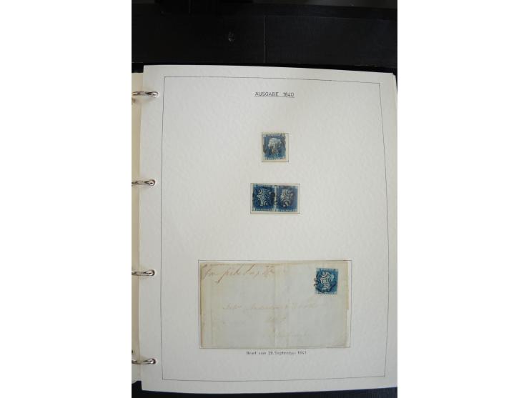 1840/2009, postfrische, ungebrauchte und gestempelte umfangreiche Sammlung, dabei Farbnuancen, Einheiten, Bogenrekonstruktion