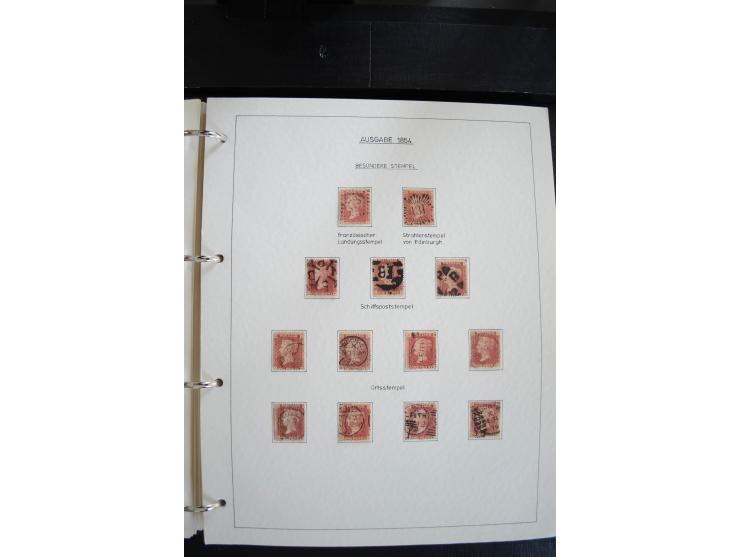 1840/2009, postfrische, ungebrauchte und gestempelte umfangreiche Sammlung, dabei Farbnuancen, Einheiten, Bogenrekonstruktion