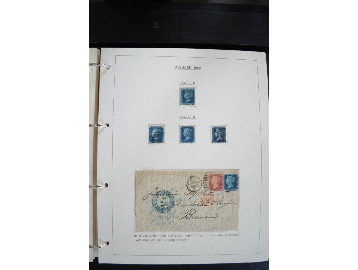 1840/2009, postfrische, ungebrauchte und gestempelte umfangreiche Sammlung, dabei Farbnuancen, Einheiten, Bogenrekonstruktion