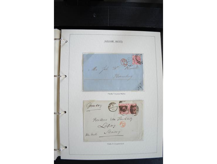 1840/2009, postfrische, ungebrauchte und gestempelte umfangreiche Sammlung, dabei Farbnuancen, Einheiten, Bogenrekonstruktion