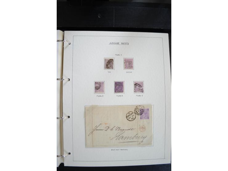 1840/2009, postfrische, ungebrauchte und gestempelte umfangreiche Sammlung, dabei Farbnuancen, Einheiten, Bogenrekonstruktion