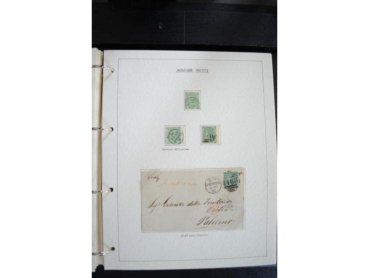 1840/2009, postfrische, ungebrauchte und gestempelte umfangreiche Sammlung, dabei Farbnuancen, Einheiten, Bogenrekonstruktion