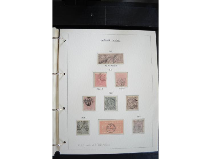 1840/2009, postfrische, ungebrauchte und gestempelte umfangreiche Sammlung, dabei Farbnuancen, Einheiten, Bogenrekonstruktion