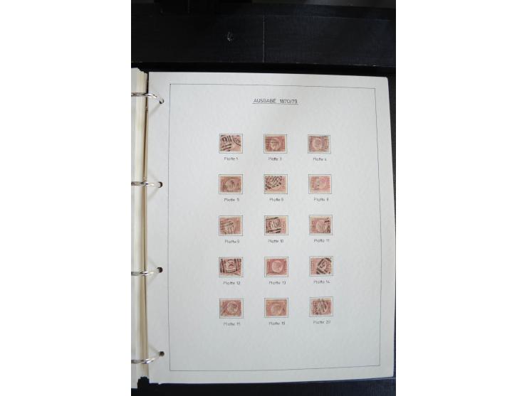 1840/2009, postfrische, ungebrauchte und gestempelte umfangreiche Sammlung, dabei Farbnuancen, Einheiten, Bogenrekonstruktion
