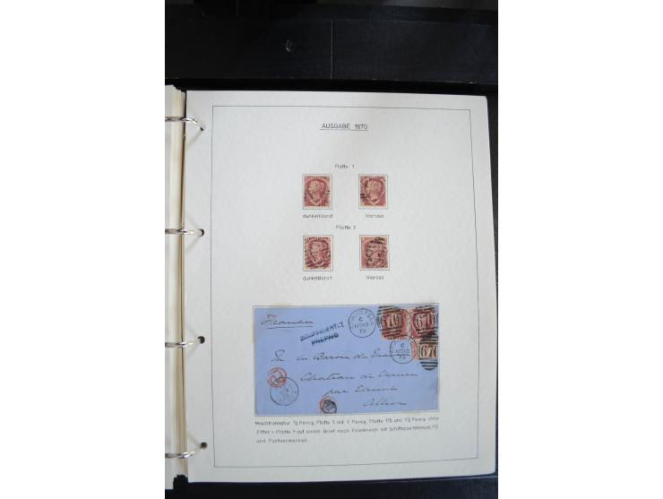 1840/2009, postfrische, ungebrauchte und gestempelte umfangreiche Sammlung, dabei Farbnuancen, Einheiten, Bogenrekonstruktion