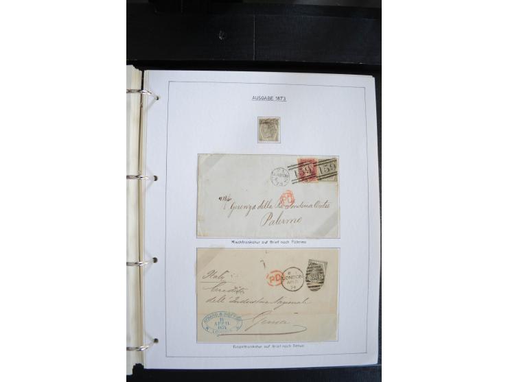 1840/2009, postfrische, ungebrauchte und gestempelte umfangreiche Sammlung, dabei Farbnuancen, Einheiten, Bogenrekonstruktion