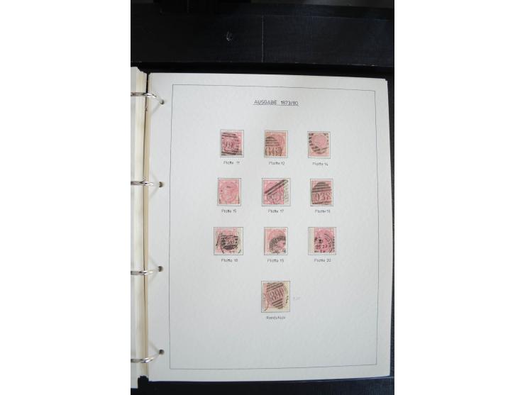 1840/2009, postfrische, ungebrauchte und gestempelte umfangreiche Sammlung, dabei Farbnuancen, Einheiten, Bogenrekonstruktion