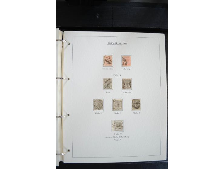 1840/2009, postfrische, ungebrauchte und gestempelte umfangreiche Sammlung, dabei Farbnuancen, Einheiten, Bogenrekonstruktion