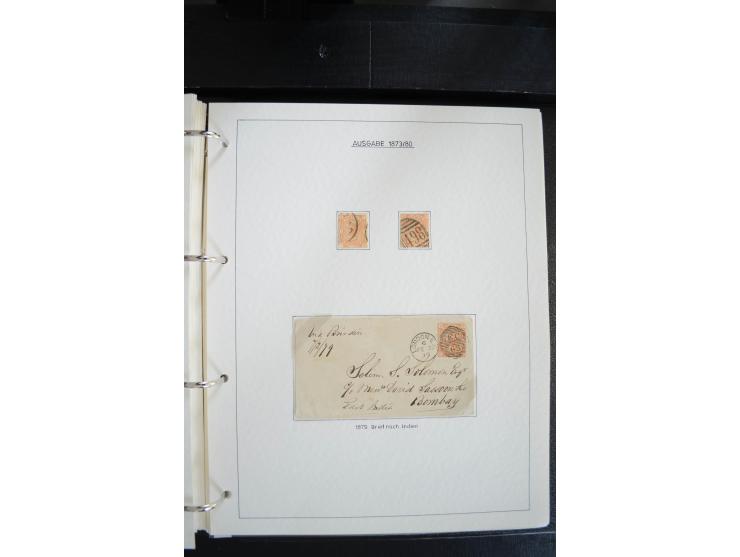 1840/2009, postfrische, ungebrauchte und gestempelte umfangreiche Sammlung, dabei Farbnuancen, Einheiten, Bogenrekonstruktion